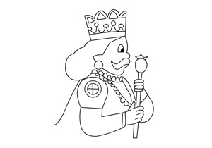 king-coloring