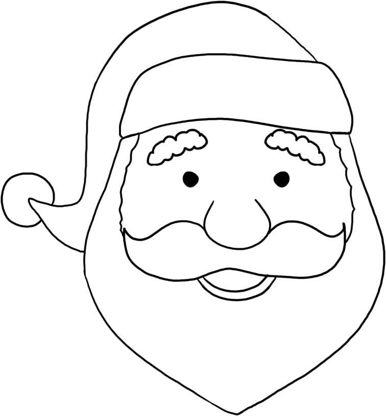 colorings-drawing-christmas-santa-face